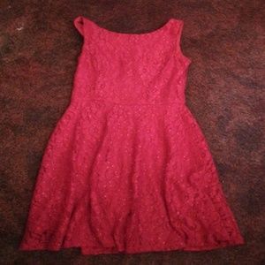 Red Sparkle Dress